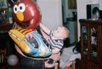 Birthday Boy Eli and His&nbsp;Balloons