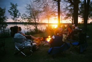 Valhalla Sunset & Camp Fire