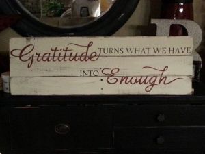 Gratitude