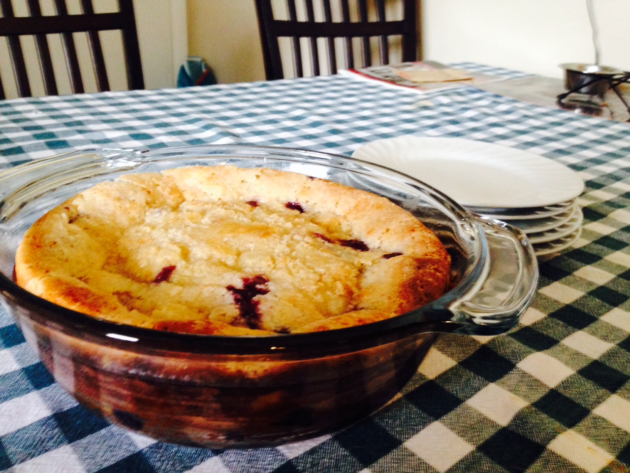 Blueberry-Vanilla Kuchen