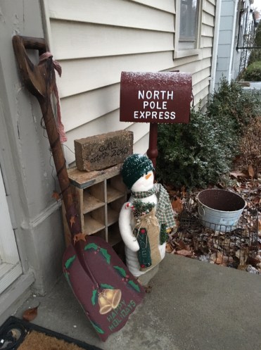 The Porch At Christmas